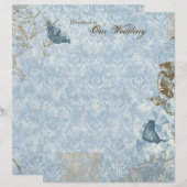 Fleur di Lys Damask - Geschichten (Vorne/Hinten)