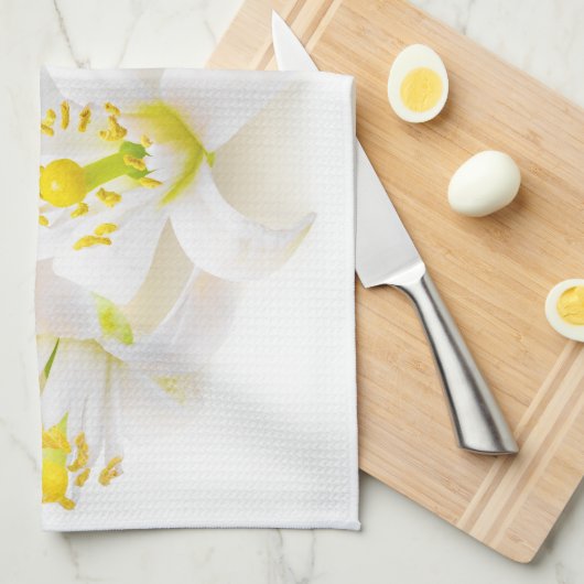 Fleur d'oranger geschirrtuch (Viertel Falte)