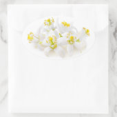 Fleur d'oranger ovaler aufkleber (Tasche)