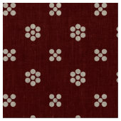 Fleur Dot - Burgund Stoff (Nahaufnahme)