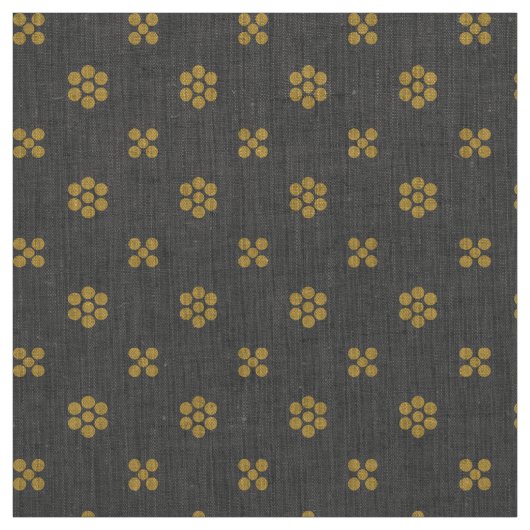 Fleur Dot - Holzkohle Stoff (Muster)