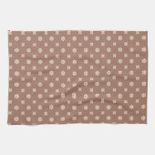 Fleur Dot -Mokka Geschirrtuch (Horizontal)