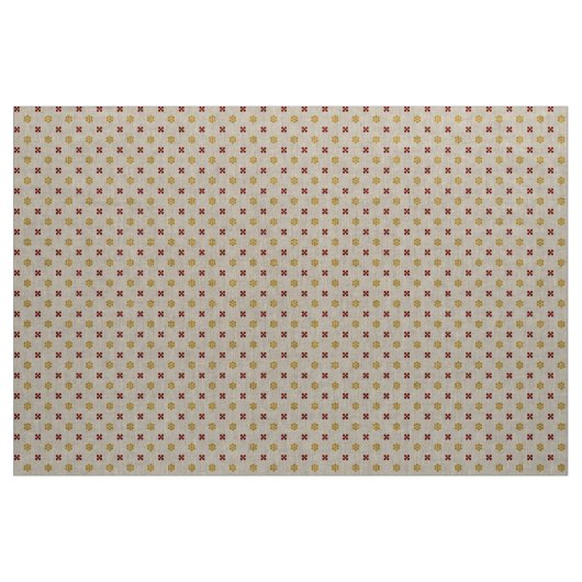 Fleur Dot Natural Stoff (Yard (91,4 cm))