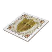 Fleur-Familienwappen-Name Fliese (Seite)