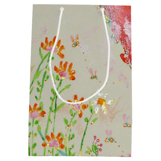 Fleur Geschenktasche Mittlere Geschenktüte (Rückseite)