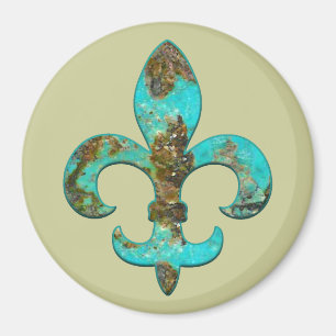 Fleur Imitat-Stein 1 Magnet