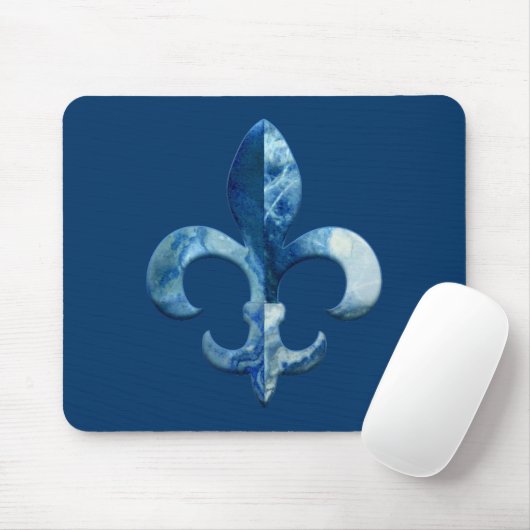 Fleur Imitat-Stein 5 Mousepad (Mit Mouse)