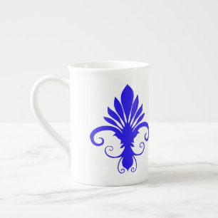 Fleur Lily Blue Porzellantasse