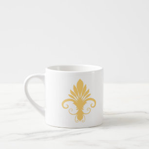 Fleur Lily Gold Espressotasse