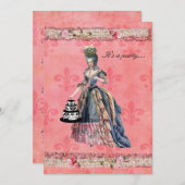 Fleur-Marie-Einladung Einladung (Vorne/Hinten)