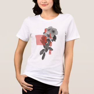 Fleur Moderne: Coeval Botancial Art Tri-Blend Shirt