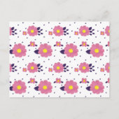 Fleur-Rose Postkarte (Vorderseite)