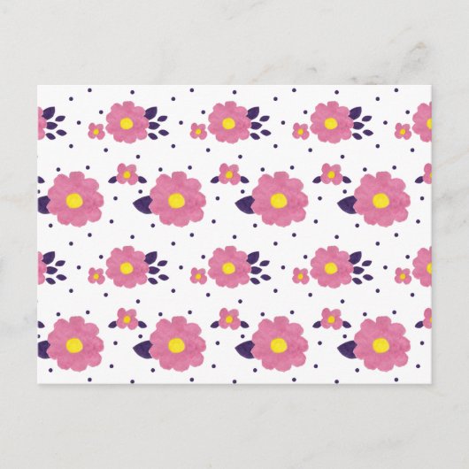 Fleur-Rose Postkarte (Vorderseite)