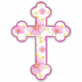 Fleur Vintage Kreuzkleber. Aufkleber (Vorderseite)