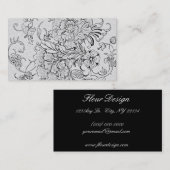 Fleur Visitenkarte (Vorne/Hinten)