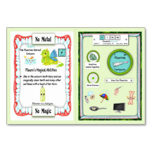 Fleure - Fluor Horn - Einhornhandelskarte Tischnummer