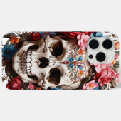 💀 Fleuri Elegant🌸 Case-Mate iPhone Hülle (Rückseite (Horizontal))