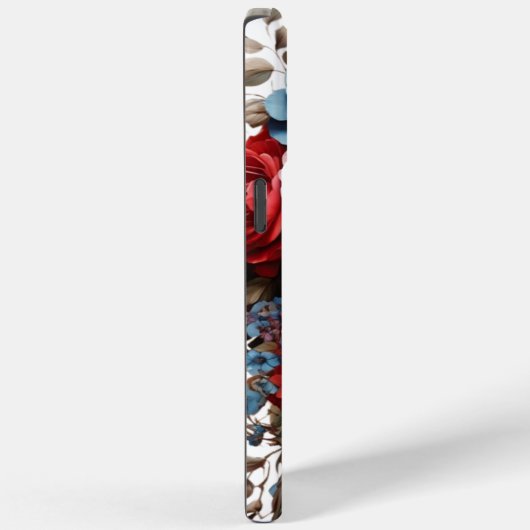 💀 Fleuri Elegant🌸 Case-Mate iPhone Hülle (Rückseite / Rechts)