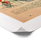 Fleurs by Adolphe Millot  Vintage Botanical Poster (Ecke)