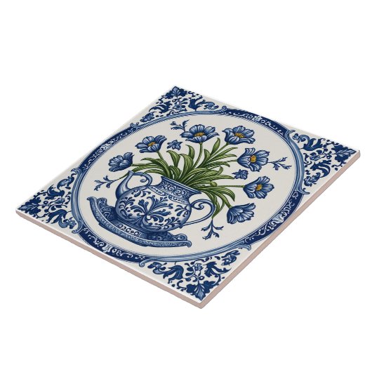 Fleurs couleur bleue 2 fliese (Seite)