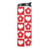 Fleurs d'amour thermal tumbler thermosbecher (Nach links gedreht)