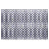 Fleurs-de-lys Silber und Blau Stoff (Yard (91,4 cm))