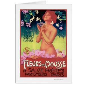 Fleurs de Mousse Parfüm Poster