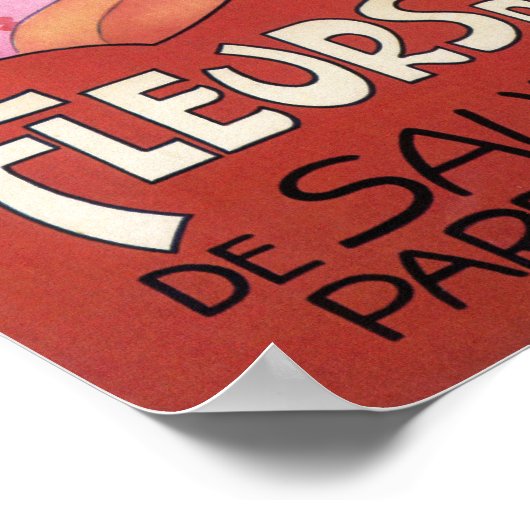 Fleurs de Mousse Parfüm Poster (Ecke)