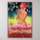Fleurs de Mousse Parfüm Poster (Vorne)