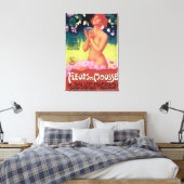 Fleurs de Mousse Parfüm Poster Leinwanddruck (Insitu (Schlafzimmer))