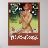 Fleurs de Mousse Poster (Vorne)