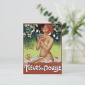 Fleurs de Mousse Postkarte (Stehend Vorderseite)