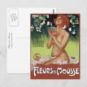 Fleurs de Mousse Postkarte (Vorne/Hinten)