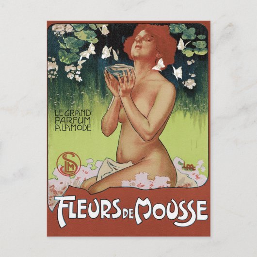 Fleurs de Mousse Postkarte (Vorderseite)