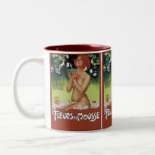 Fleurs de Mousse Zweifarbige Tasse (Links)
