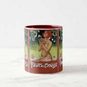 Fleurs de Mousse Zweifarbige Tasse (Mittel)