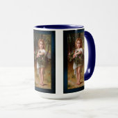 Fleurs De Printemps von William Bouguereau Tasse (VorderseiteRechts)