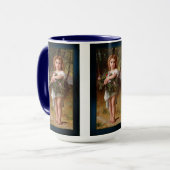 Fleurs De Printemps von William Bouguereau Tasse (Vorderseite Links)