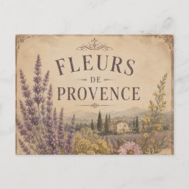 Fleurs de Provence Postkarte
