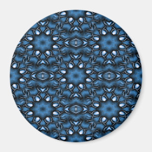 Fleurs en Bleu...... Magnet