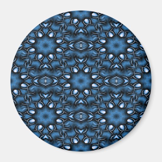 Fleurs en Bleu...... Magnet (Vorne)