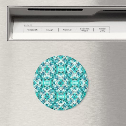 Fleurs en Turquoise...... Magnet (In Situ (Geschirrspüler))