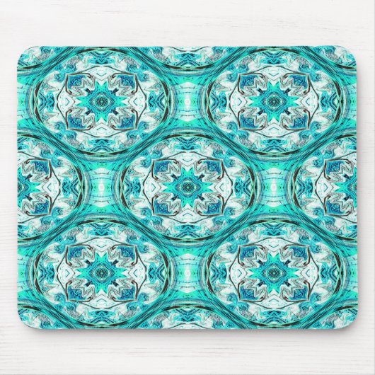 Fleurs en Turquoise...... Mousepad (Vorne)