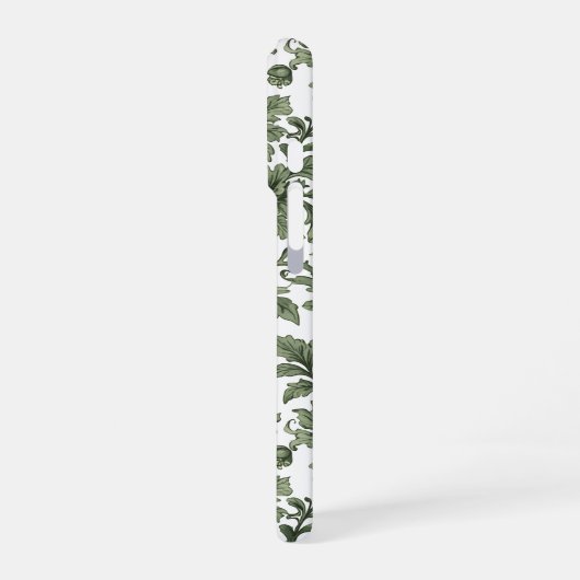 fleurs et feuilles vertes iPhone hülle (Linke Seite)