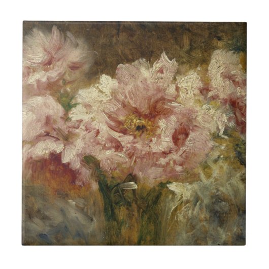 Fleurs - Félix Ziem Fliese (Vorderseite)