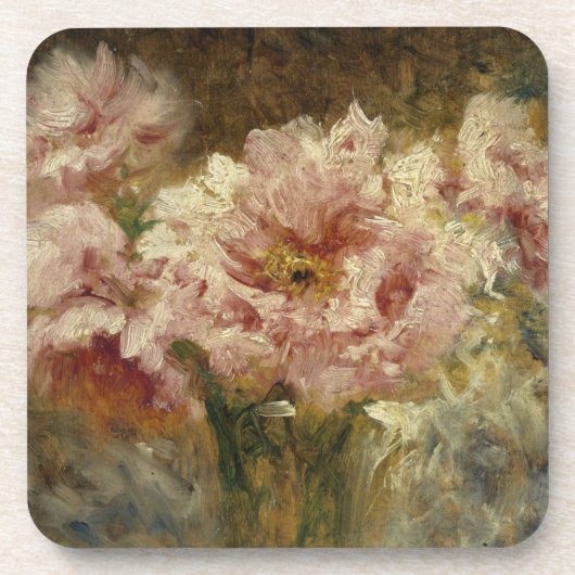 Fleurs - Félix Ziem Getränkeuntersetzer (Vorderseite)