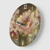 Fleurs - Félix Ziem Große Wanduhr (Winkel)