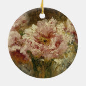 Fleurs - Félix Ziem Keramik Ornament (Hinten)