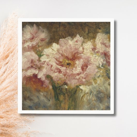 Fleurs - Félix Ziem Serviette