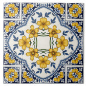 Fleurs jaunes 2 fliese (Vorderseite)